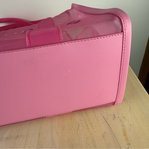 Marc Jacobs Large Pink Transparent Tote - Picture 7 of 16